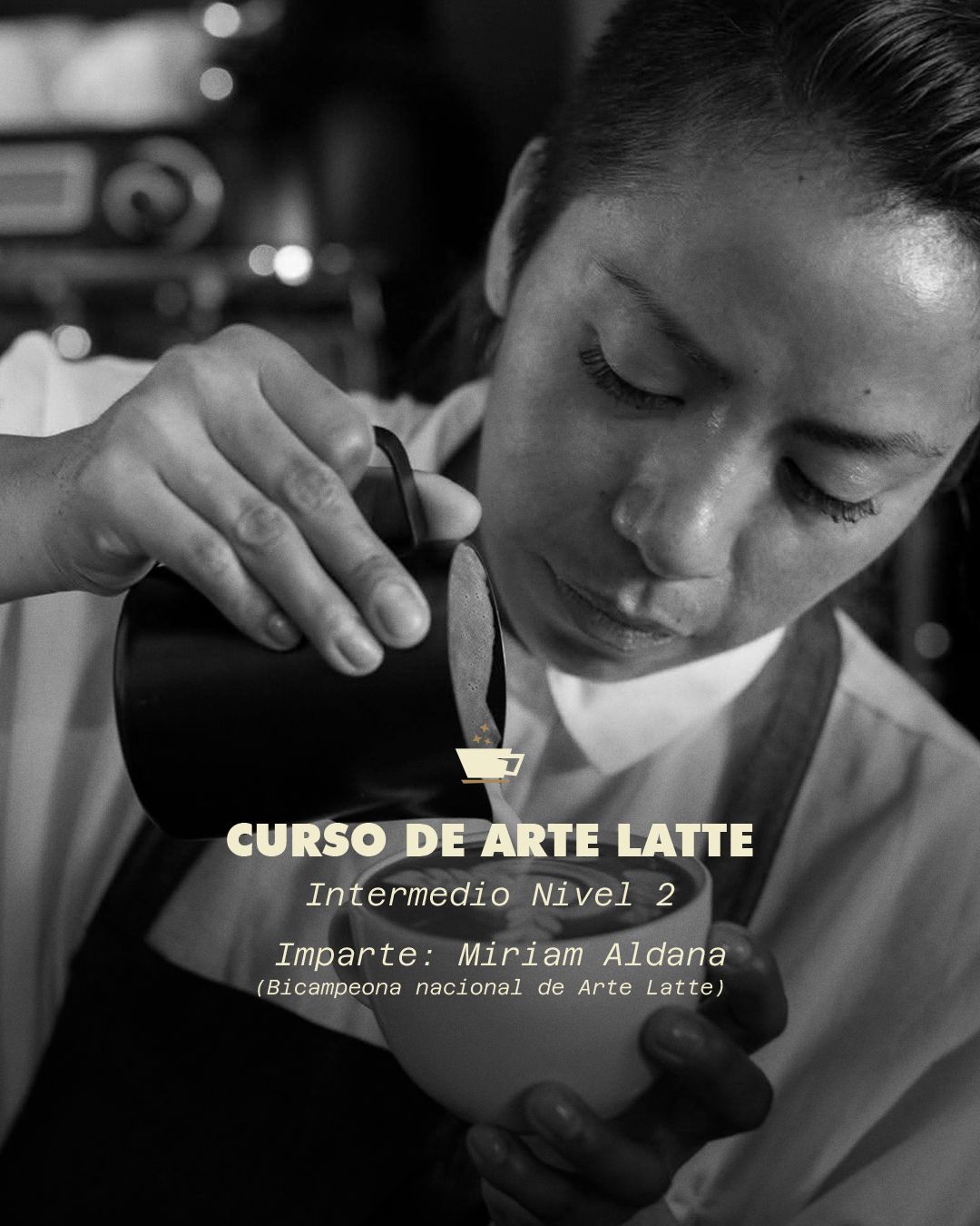 Taller de Arte Latte Intermedio (Level 2)