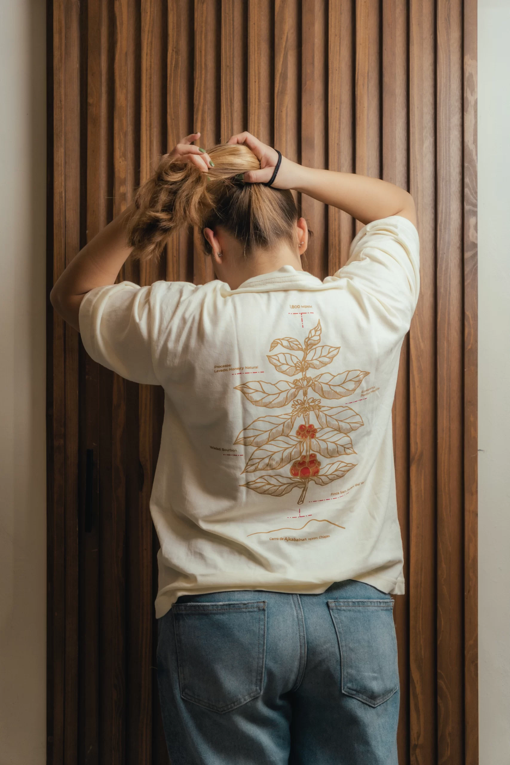 Playera Bourbon – Oversize Unisex